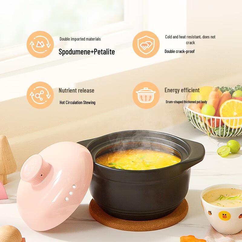 Supor Ceramic Soup & Stew Casserole