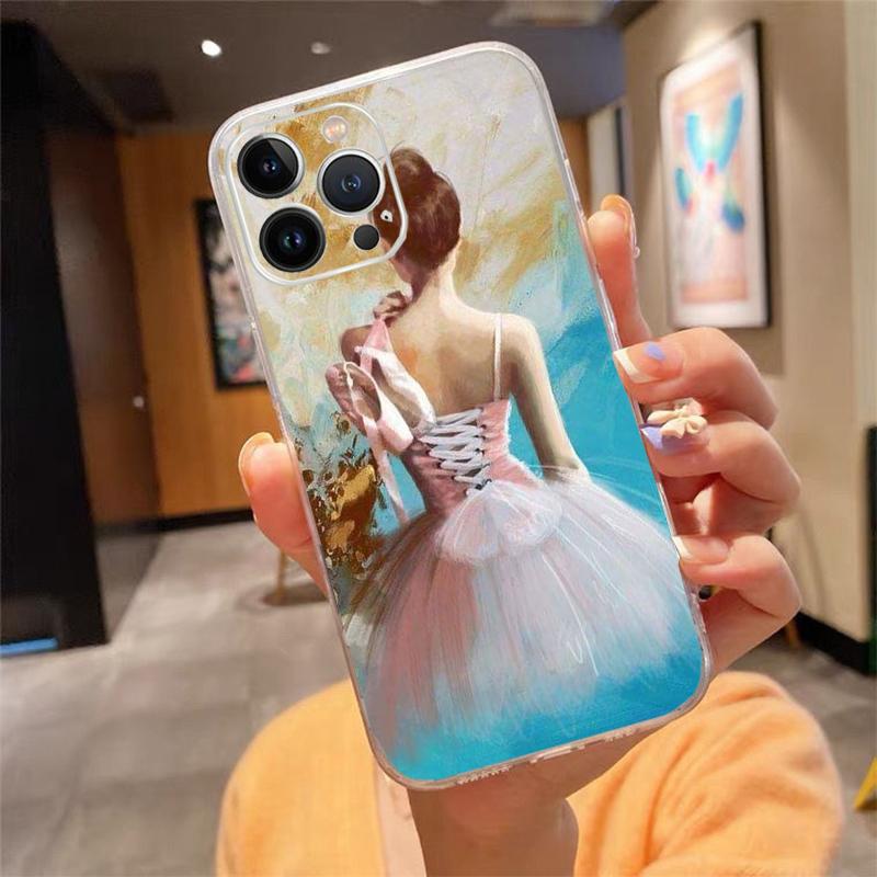 Phone Case For iphone 17ProMax Air 16 15 14 13 Pro Max 15 16 Pro 15Plus Ballerina dance ballet girl