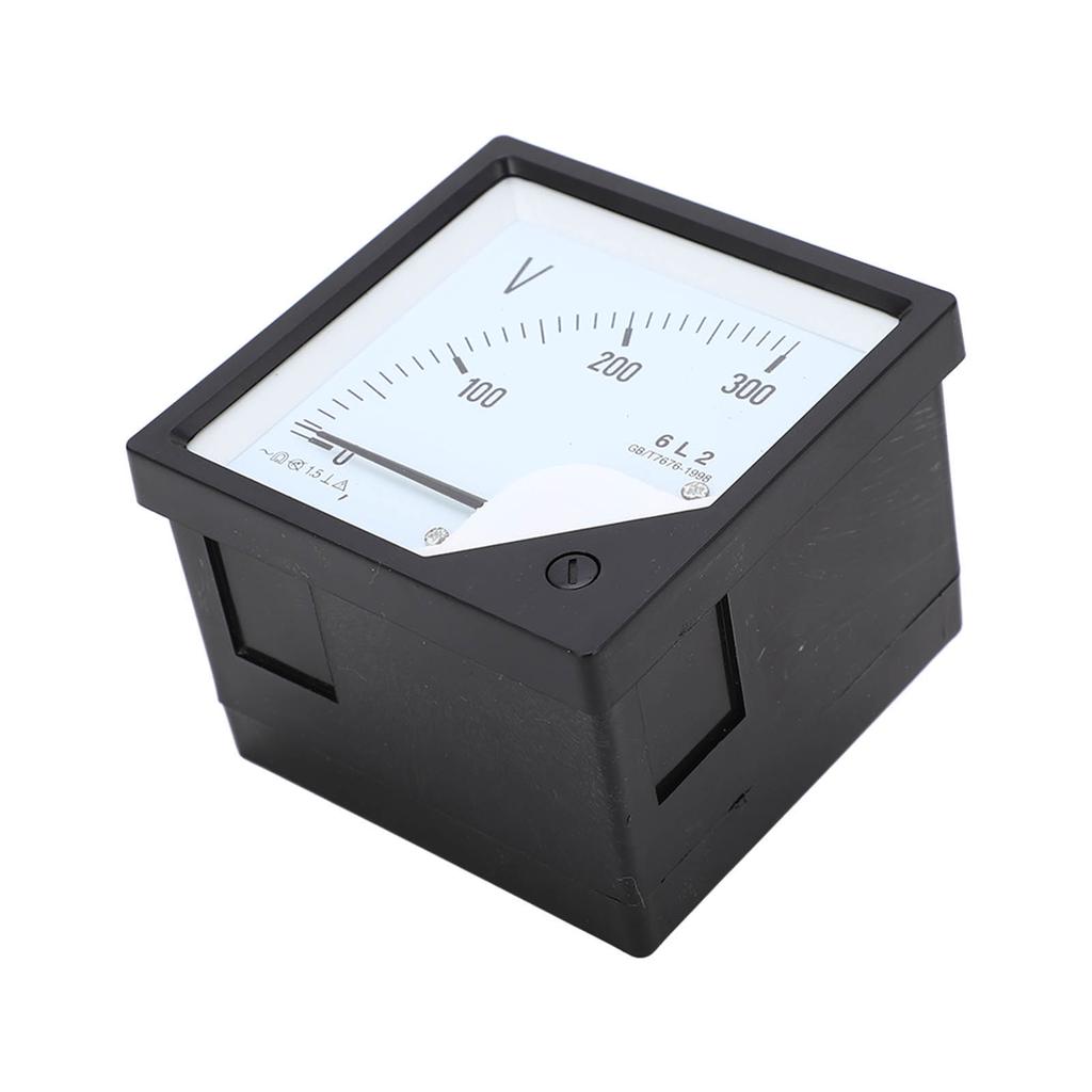 Analog Panel Voltage Gauge 0 To 300V Level 2.5 Accuracy Pointer Voltmeter for Generator Power