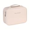 Multi-layer Large-capacity Removable Cosmetic Bag, Imitation Synthetic Synthetic Leather Travel Cosmetic Storage Box, with Brush Storage