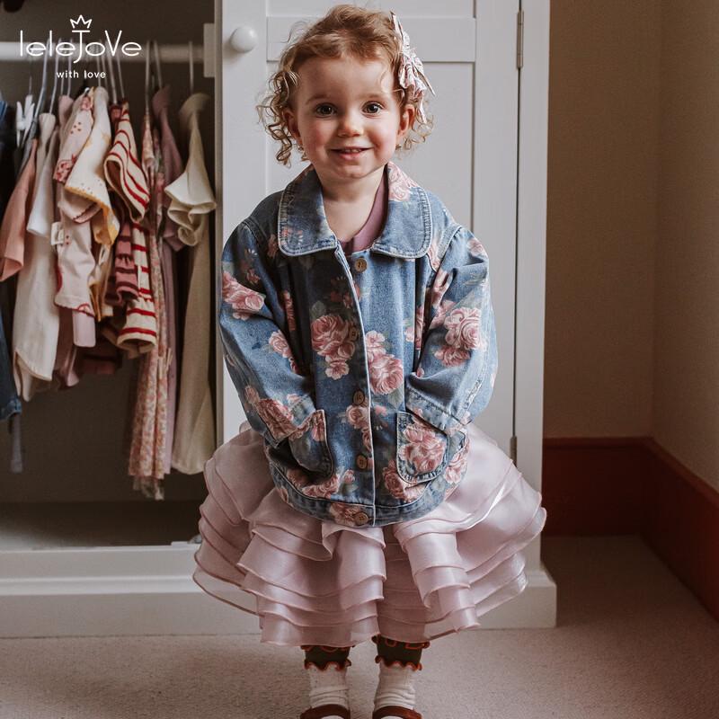 LELE JOVE Baby Mädchen Tüll Schicht- Prinzessinnenkleid
