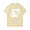 Men's 100% Cotton Crew Neck Short Sleeve T-Shirt, Stylish 6 7 Six Seven Number Graphic Printed Casual Lightweight Comfortable Daily Wear Top Tee for M