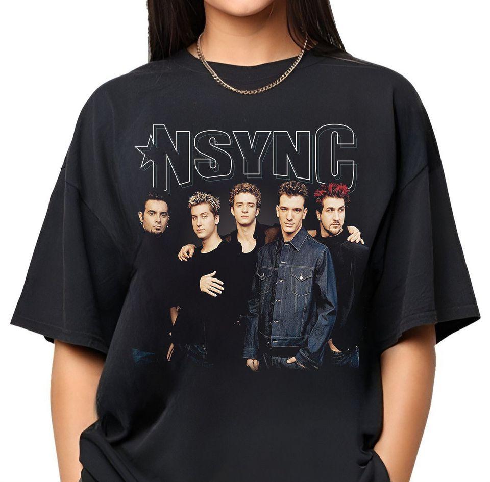 Nsync Byebyebye Grafik Baumwoll T-Shirt Unisex Amerikanische Band Kurzarm Klassisches Mode T-Shirt Fan Essentials Neue Ankunft S3XL