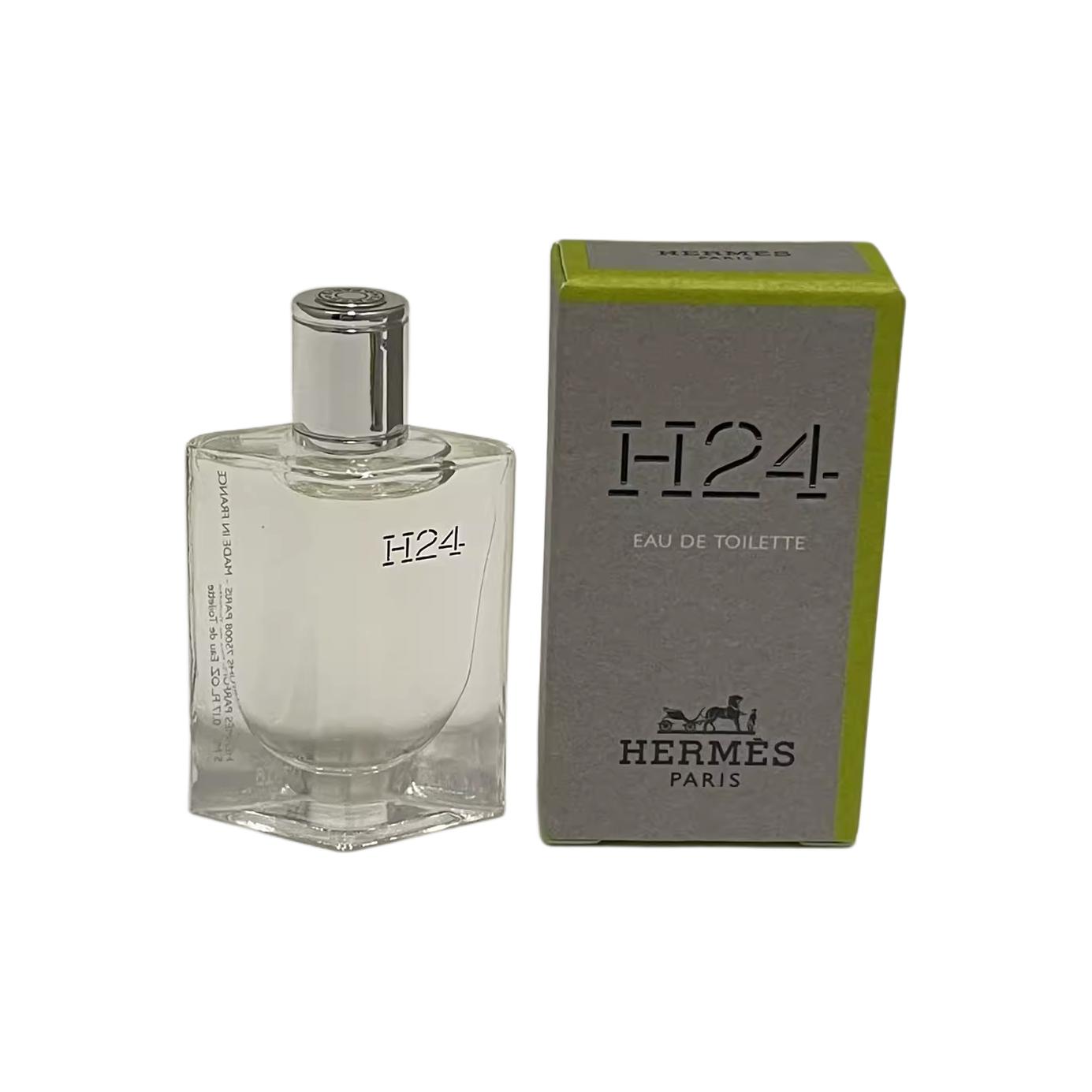 HERMES Rhythm 24 Light Perfume Sample Pack Eau De Toilette Woody Tones 5ml 5ml