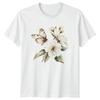 Butterfly Flower Floral Nature Mens T-Shirt Womens Tee Graphic Unisex Top