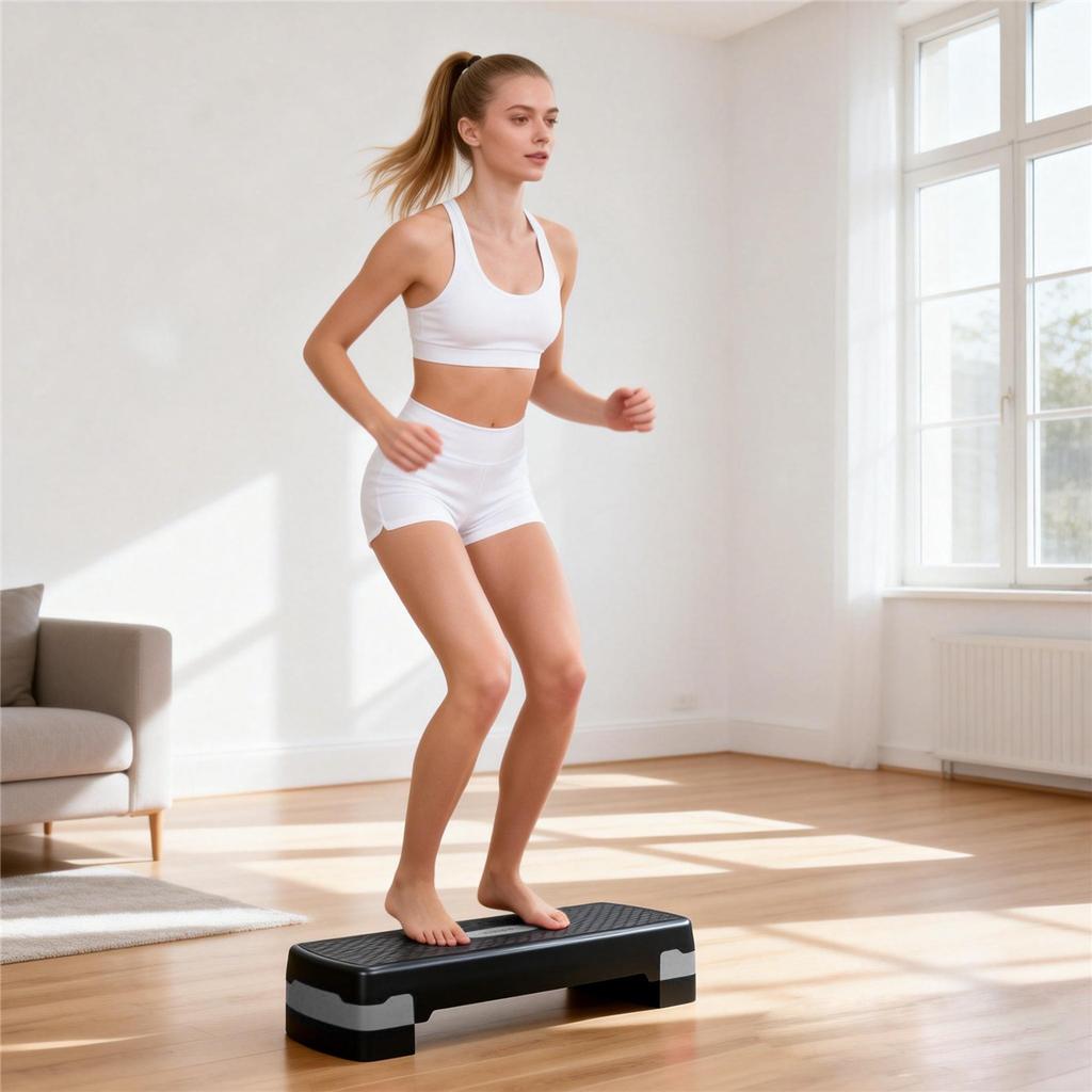 68cm ABS Material Non-Slip Fitness Sports Step Platforms Aerobic Pedal Adjustable Multi-Functional Household Pedal