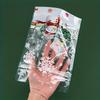 30PCS Christmas Gift Bag,Zipper Bags For Candy Chocolate Cookie Nougat Biscuit,Gift Tree Santa Packaging,25pcs