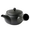 Tokoname Ware Black Clay Teapot 460ml with Ceramic Mesh Strainer - Made In Japan