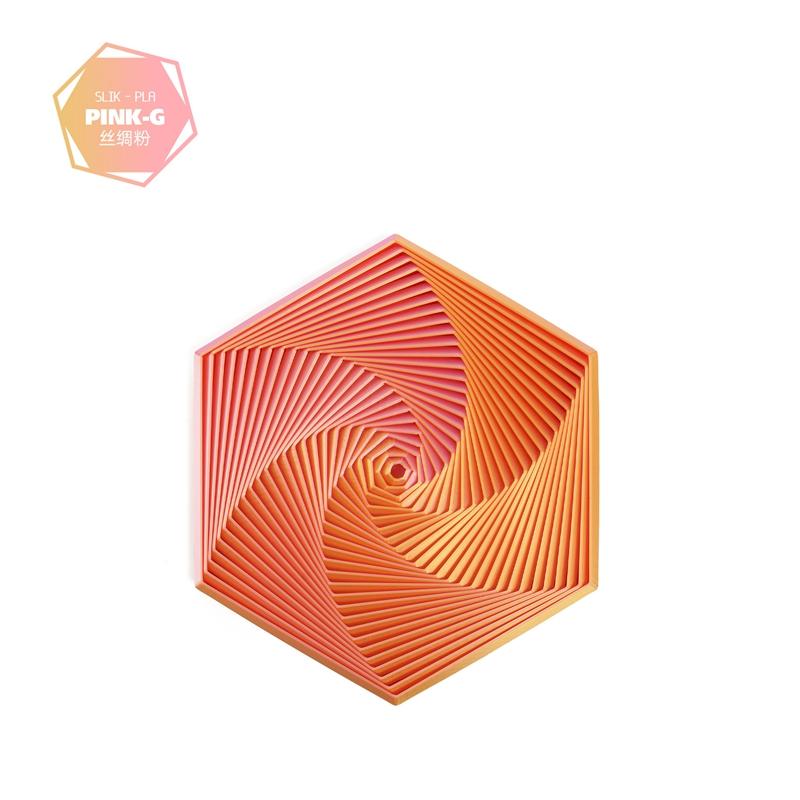 3D Printed Fractal Fidget Hexagon Home Decor Creative Decompression Hexagon Various Shape New Year Gift Desktop Ornament Kid Toy