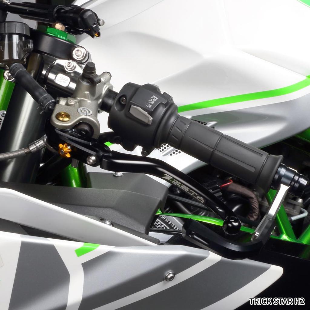 ZETA RACING Pilot Lever Clutch Panigale Series Black DIRTFREAK F5607 (MONSTER, DIAVEL, H2, H2R, etc.) -