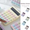 Fun and Functional 12Digit Calculator with Ergonomic Design Mechanical Keyboard Calculator for Accurate Input