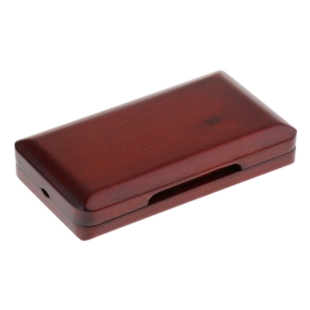 Redwood Oboe Reed Case Elegant 3-reed Holder Storage Box for Professional Oboe Players
