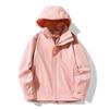 Men's Spring and Autumn Outdoor Sports Windproof and Waterproof Hooded Mountaineering Jacket