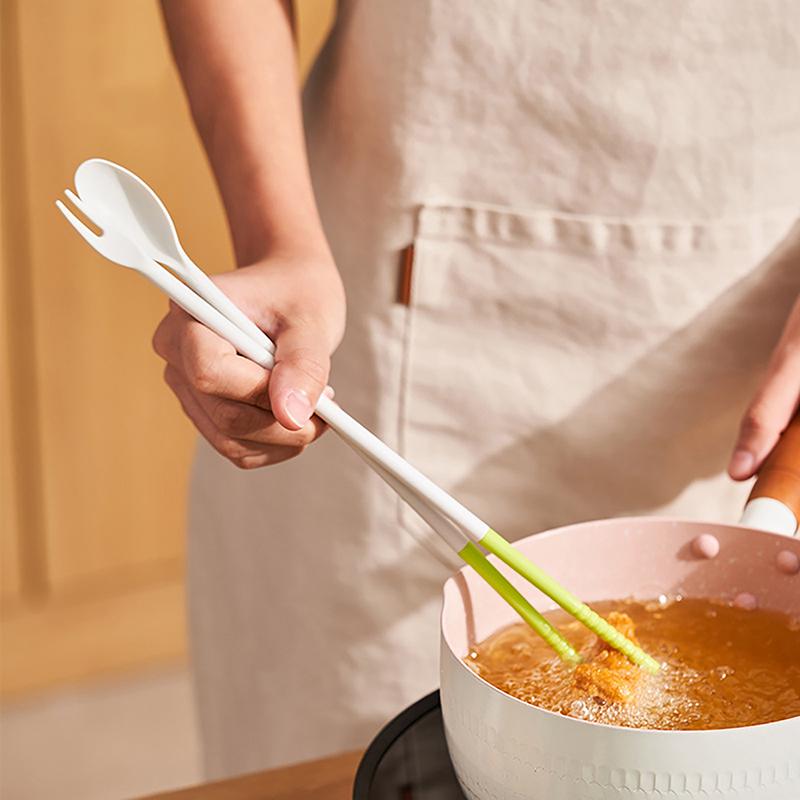 1 пара сверхдлинных палочек для еды длиной 30,5 см, палочки для еды в кастрюле, палочки для жарки лапши, силиконовые противоскользящие палочки для еды