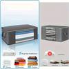 Gray Large Horizontal Storage Bag (70 50 30 cm) for Home Organizing and Closet Storage