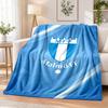 Malmö FF Printed Flannel Blanket Warm Comfort Bed Throw For Indoor Home Decoration
