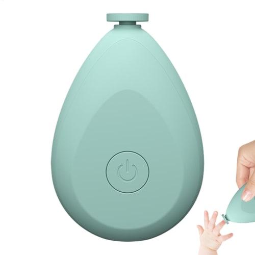 Electric Baby Nail Clippers - Baby Nail Trimmer with 4 Grinding Heads | Quiet Newborn Nail File, Safety First Toddler Nail Clippers, Battery-Operated