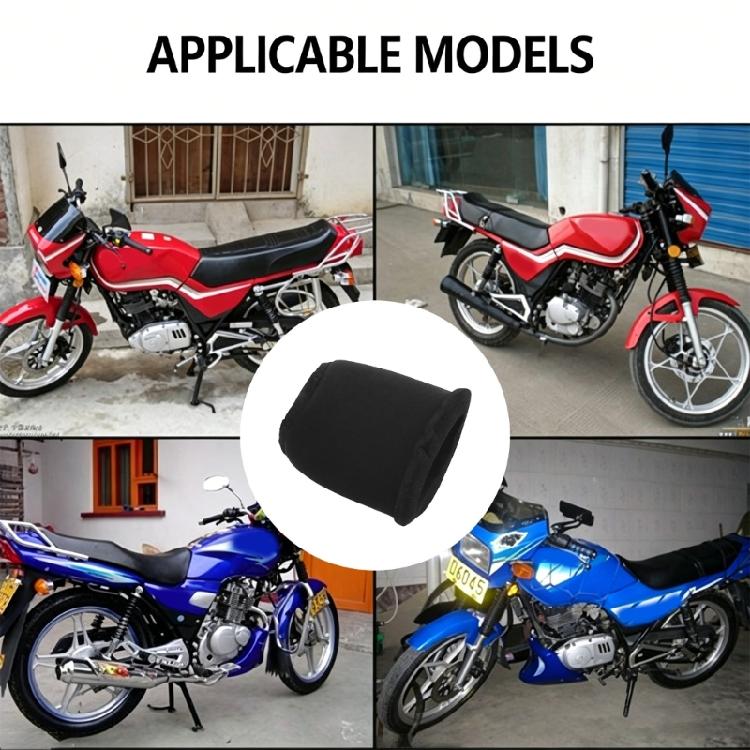 Single Motorcycle Air Cleaner Filter for GS125 GN125 EN125, Black Sponge Intake Element for Scheduled Maintenance Work and Daily Care