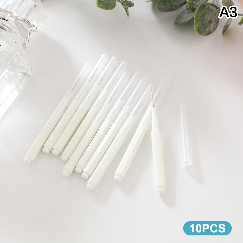 10Pcs Shower Head Cleaning Brush Small Hole Cleaner Tool Anti- Clogging Mini Crevice Bristle For Nozzle Gap Bathroom Automotive