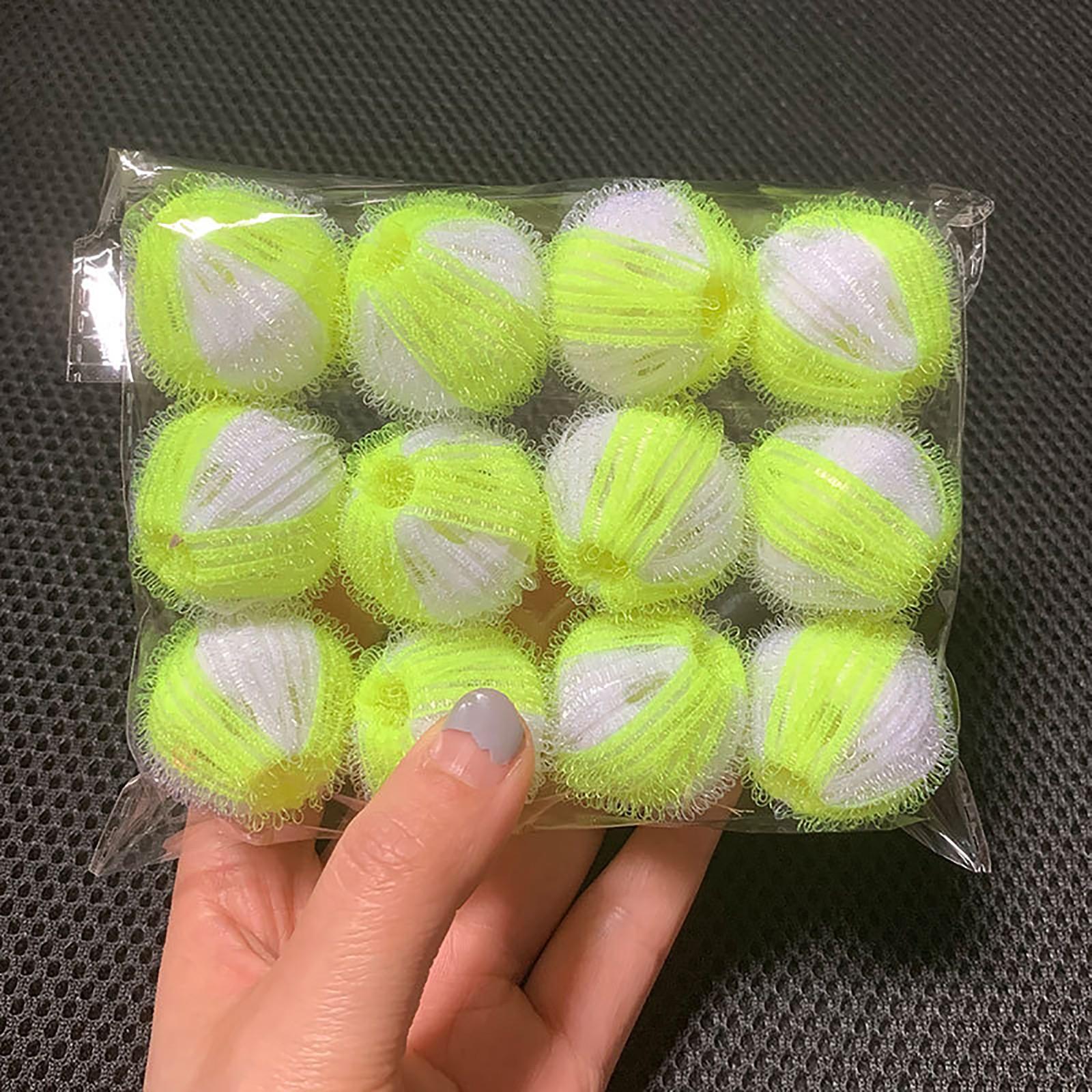 

Нейлоновый шарик для чистки, шарик для стирки, препятствующий запутыванию, впитывает волосы, физический дезактивирующий шарик для стирки One Size жёлтый