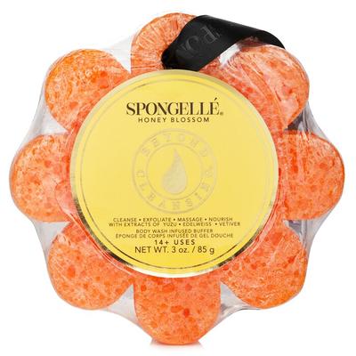 SPONGELLE Spugna Sapone Fiore Selvatico - Fiore di Miele (arancia)