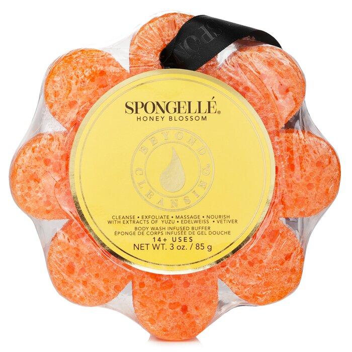 SPONGELLE Wild Flower Soap Sponge - Honey Blossom (Orange)