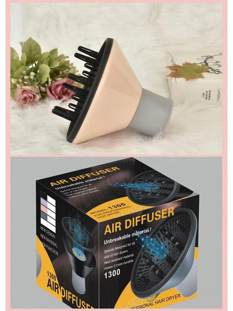 Universal Hair Dryer Nozzle for Salon Styling – High Power Wind Outlet for Blow Drying & Curling.