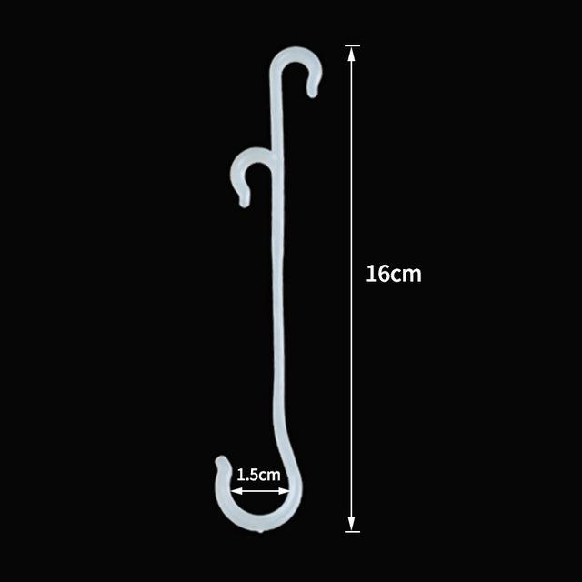 5/10/20PCS J-Shaped Fruit Cherry Tomato Ear Hook Garden Vegetable Plant Grape Support Vines Fastener Clips Trellis Fixed Buckle Hook