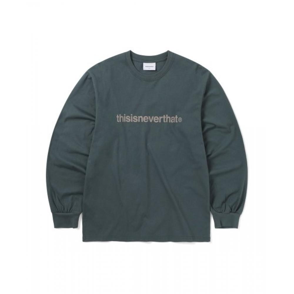 

Футболка с логотипом ThiSiSneverThat T LS, цвет уголь S
