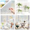 Wide 75/90 Cm Rainbow Privacy Window Film, Static Cling Insulation Window Tint, Non Adhesive Decorative Window Glass Sticker