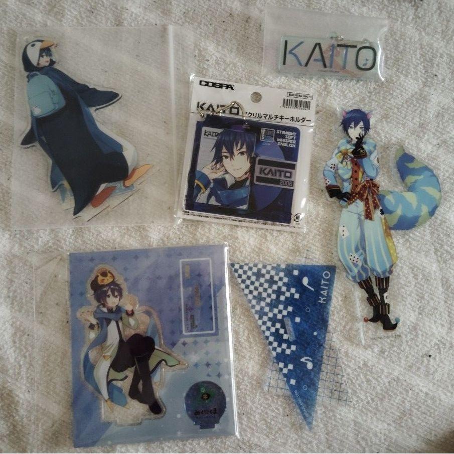 Used KAITO Acrylic Stand Axta Proseca Acrylic Key Chain VOCALOID Bulk Sale