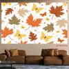 2D Seasonal Autumn Leaf and Butterfly Backdrop Cloth for Harvest Festival