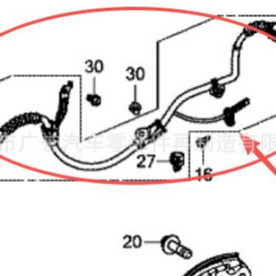 Honda Civic ABS Sensor 47560-TEA-T01, 47510-TEA-T01
