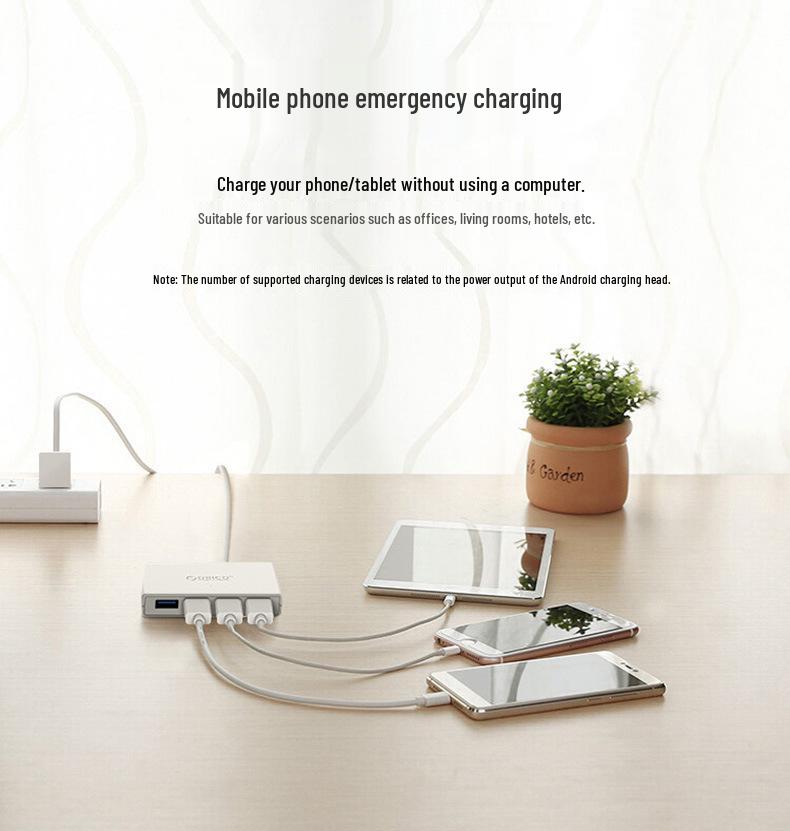 ORICO USB 3.0 Hub with Auxiliary Power Port