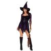Halloween Witch Costume Sexy Cosplay Set Party Stage Performance Womens Game Roleplay Outfit