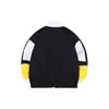 Li-Ning CF Series Color Block Stand Collar Loose Jacket Unisex Jacket Black AJDQ448-3