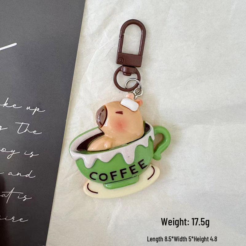 

Большие аксессуары из смолы капибары для изготовления брелоков и украшений своими руками