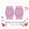 CartoonKleinkind Baby Knieschoner Elastische Krabbel Ellbogenpolster Kleinkinder Knieschützer Atmungsaktives Sicherheits-Kniepolster