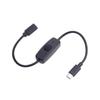 ON/OFF Switch Cable Extension Cable 3A Charging Cable New USB Type C Cable