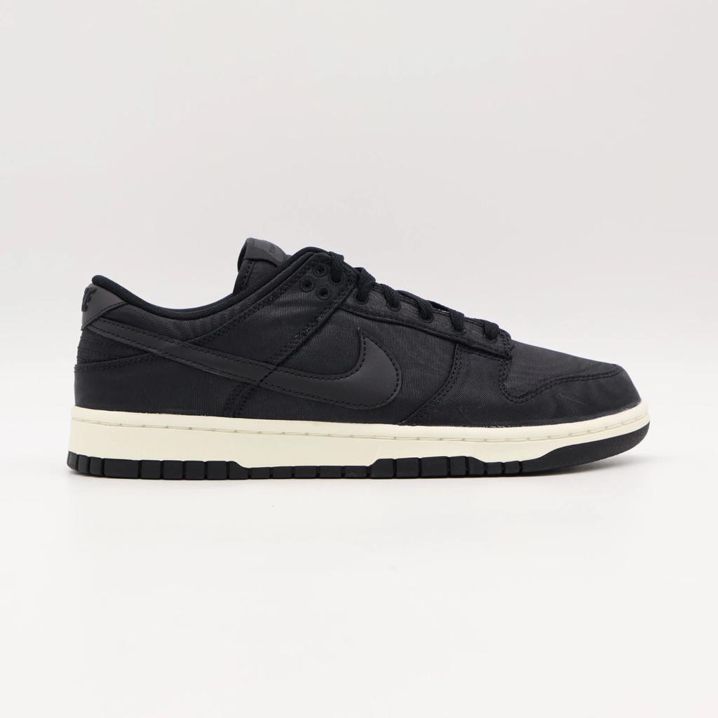 DV7211-001 Nike Dunk Low Retro PRM Black Sail Canvas (Men's)