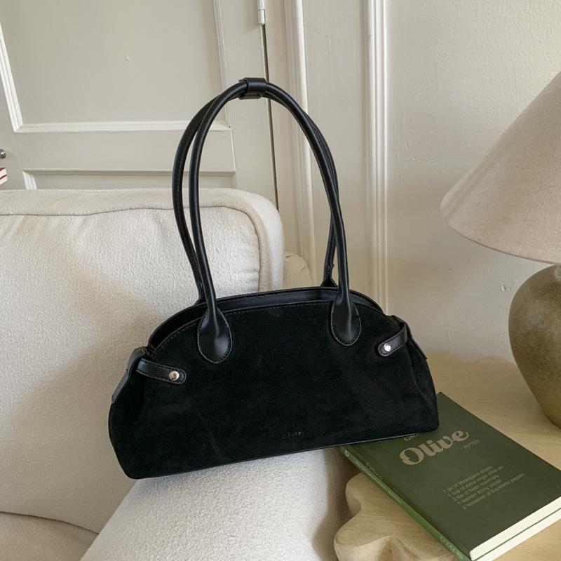 Premium Texture Retro Shoulder Underarm Bag Women's 2025 New Versatile Commuter Boston Pillow Bag