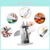 Modern And Simple Black/silver Kitchen Tool New Seat Mounted Sharpening Stone For Home Use 220g/256g