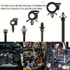 45 Stück Einsteck-Kabelbinder, Clips für Kfz-Kabelbäume, Universelle Autokabelbinder, Selbstverriegelnde Befestigungselemente, Kabel-Organizer