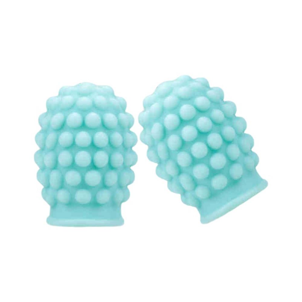 2Pcs Weakened Sound Drum Mute Silicone Drumstick Head Protective Cover Percussion Instrument