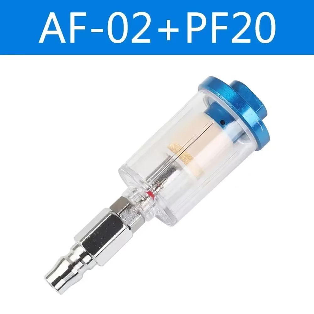 

1Pcs with Regulator Gauge Air Oil Water Separation Filter Kit Water Trap Filter Air Compressor Tool Style 2