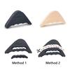 2Pair Forefoot Insert Pads Heels Toe Plug Half Toe Filler Inserts Adjustable Toe Plug Reusable Shoe Filler for Too Big Shoes