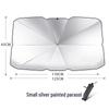 Universal Foldable Car Sunshade: Heat and Sun Protection