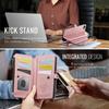 For iPhone 7 Plus 5.5 inch/iPhone 8 Plus 5.5 inch/iPhone 6 Plus 5.5 inch Case CASEME C39 RFID Blocking Zipper Wallet Stand Leather Cover with Strap