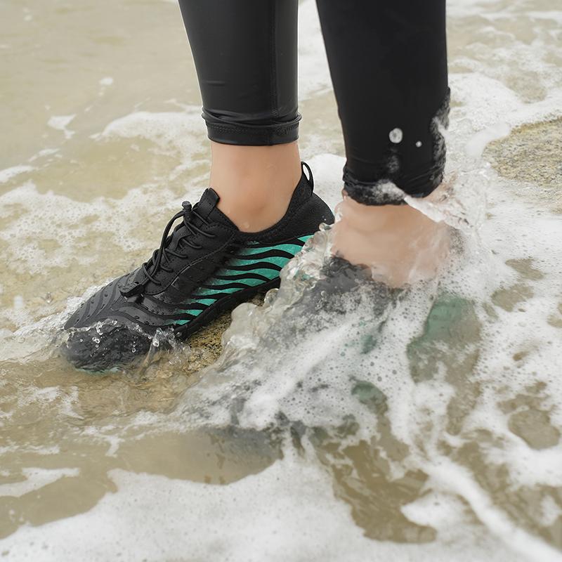 Barefoot Aqua Shoes Men Women Lightweight Beach Water Shoes Wading Sneakers for Swimming Diving River Trekking