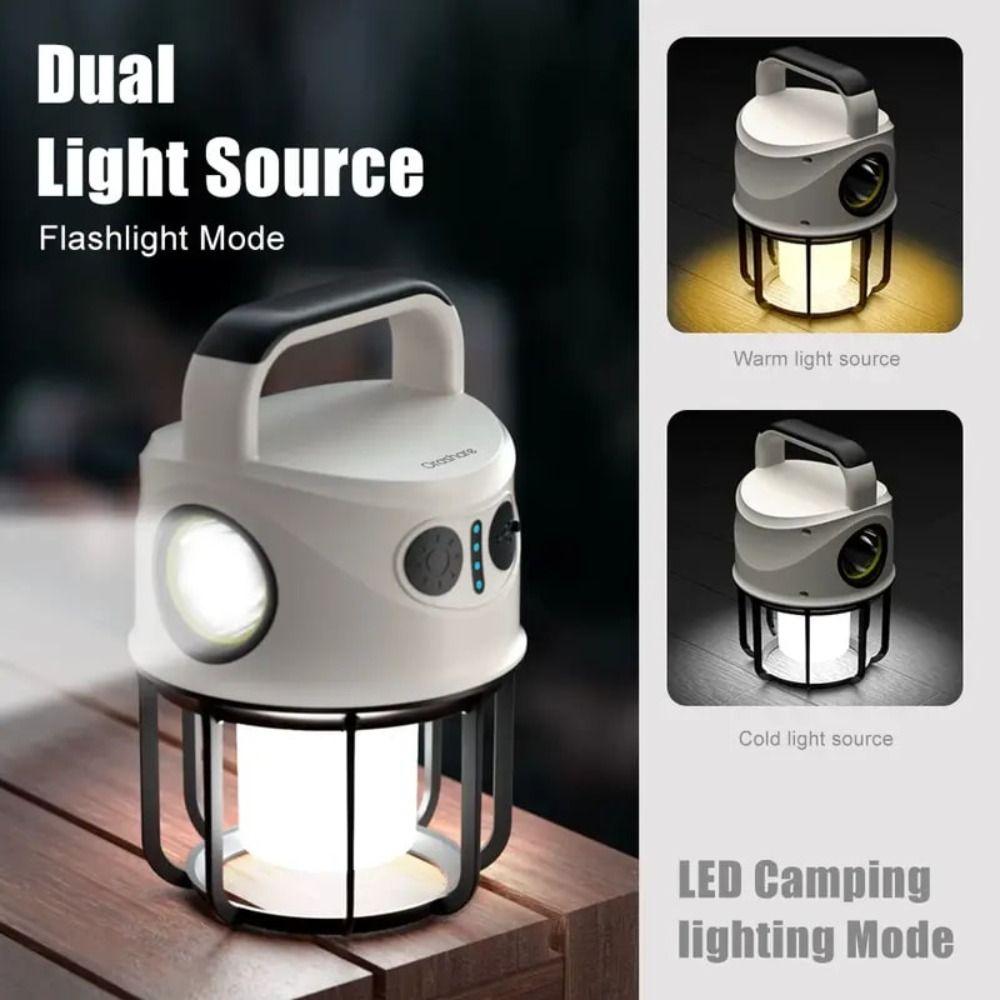 Stepless Dimming Tent Camping Light IPX4 Waterproof Night Market Light  Outdoor